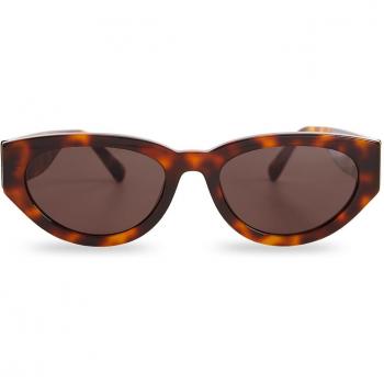 Messy Weekend AUDREY Tortoise Brown Women’s Sunglasses Tortoiseshell Size 54