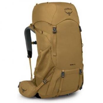 Osprey Rook 50 Mochila de Montaña Marrón para Hombre Adulto, Ideal para Excursiones, Color Histosol Brown/Rhino Grey, Talla O/S