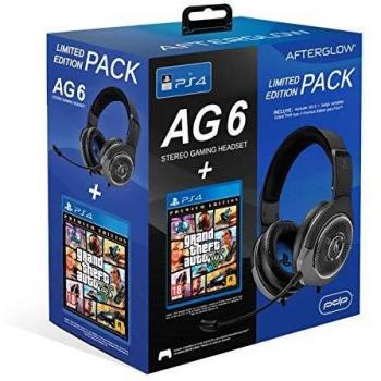 PDP - PDP - AG6 Wired Afterglow Auricular Gaming + GTA V Premium Edition