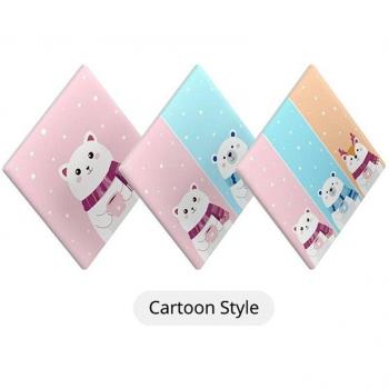 Stylish Cartoon Cover for Sonoff T5-86 Touch Switch - Ultimate Smart WiFi Wall Switch Decorative Cap