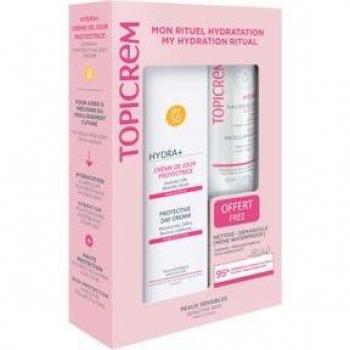 HYDRA+ CREMA DÍA PROTECTORA SPF50+ LOTE 2 pz