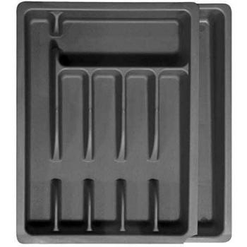 Cubertero Ajustable de Plástico Gris