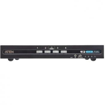 Switch KVM de seguridad avanzada DisplayPort USB de 4 puertos con CAC (compatible con PSD PP v4.0)