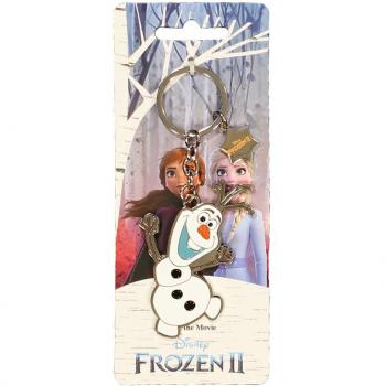 Llavero metálico Disney Frozen 2 Olaf - Accesorio de colección oficial de la película