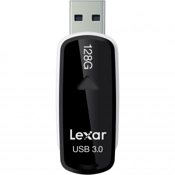 Lexar JumpDrive S37 - Memoria USB 3.0 DE 128 GB, Color Negro