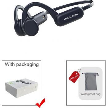 Auriculares TWS de Conducción Ósea Impermeables IPX8 con Micrófono y Memoria de 8G, Inalámbricos por Bluetooth para Natación y Deporte