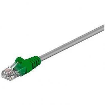 Cable de red cruzado U/UTP Cat. 5e de 0,5m gris