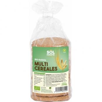 Galletas Multicereales Bio Sol Natural 250g