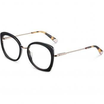 Etnia Barcelona Carabela BKHV Women’s Eyeglasses Black Size 52 (Frame Only) - Blue Light Block Available