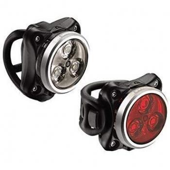 LEZYNE Zecto Drive Luz Led Delantera y Trasera, Plateado, Talla Única