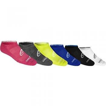 Asics - 6pack - Calcetines de Deporte - Black Assorted