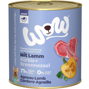 WOW Alimento Húmedo para Perros - Cordeiro 6 x 800 g
