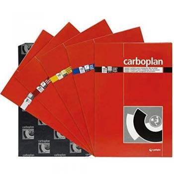 Carboplan Papel Carbon F, Rojo, 100H
