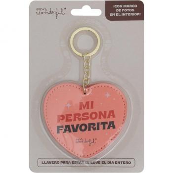 Llavero con marco de fotos - Mi persona favorita