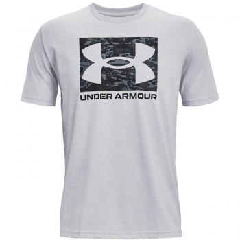 Under Armour Men's ABC Camo Boxed Logo Short Sleeve T-Shirt - Gray, Size L
