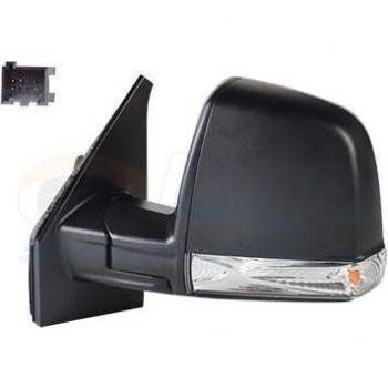 Espejo retrovisor VAN WEZEL 1639803, tipo de producto: espejo retrovisor, características: diseño específico para vehículos, fabricado con materiales de alta calidad, incluye soporte y ajuste eléctrico (si aplica), acabado en color negro