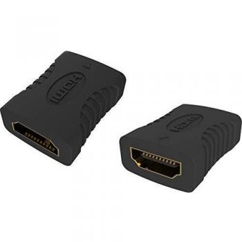 Vision TC-HDMIFF adaptador de cable HDMI-A Negro - Adaptador para cable