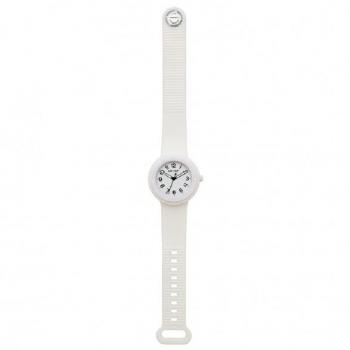 Reloj Hip Hop Mujer Hero.Dot Blanco Solo-Time Movimiento 3 Cuarzo Lanche y Correa de Silicona Roja Mod. HWU1102