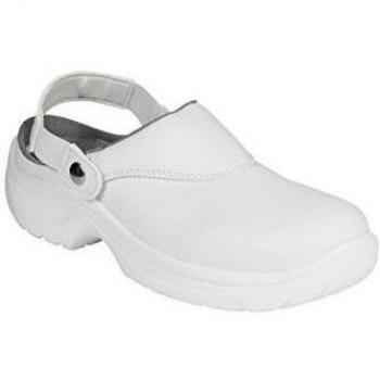 AWC eCO sAFE chaussures 23144 arbeitsandale avec renfort en acier - Blanc - 39