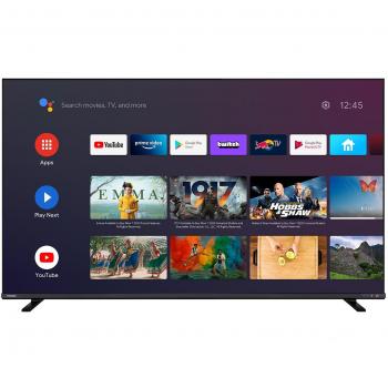 Toshiba 65QA4C63DG 65 QLED 4K UHD Smart TV Android WiFi Bluetooth HDR Dolby Vision Quad Core 2500Hz Black