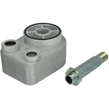 Enfriador de aceite THERMOTEC D4R002TT con características de alta eficiencia en la refrigeración del aceite del motor, diseño optimizado para un flujo de aceite mejorado, fabricación con materiales resistentes a altas temperaturas y corrosión,