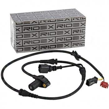 Sensor ABS RIDEX 412W0026 para VW y AUDI, ambos lados del eje delantero, tipo inductivo