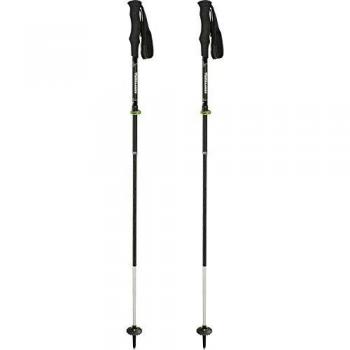 Komperdell Carbon Trailsticks Vario Bastón, Adultos Unisex, Negro, Tele