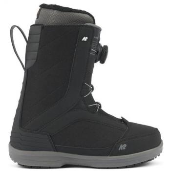 K2 Haven Boa Black 245 - Botas de Snowboard para Mujer, sistema de cierre Boa, diseño ligero y cómodo, aislamiento térmico, suela con buen agarre y flexibilidad media