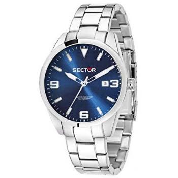 Reloj Analógico para Hombre Sector 245 R3253486007 de Cuarzo con Correa de Acero Inoxidable (ø 41 mm)
