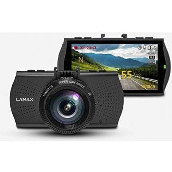 Cámara de Coche Lamax C9 Black - Grabación de Alta Definición y Visión Nocturna