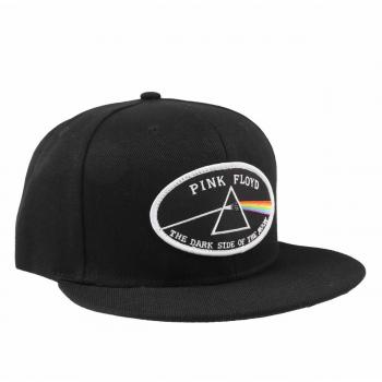 Pink Floyd DSOTM Oval Cap - White Black - ROCK OFF