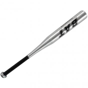 V-SOL Bate de Béisbol de Aleación de Aluminio para Unisex 25 Pulgada Plateado