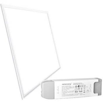 Panel LED Empotrable Barcelona 60x60cm - TRIAC Regulable - 44W - UGR19 - Blanco Neutro