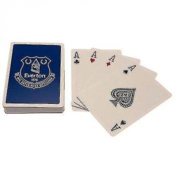 Baraja de naipes Everton FC Crest Azul/blanco One Size