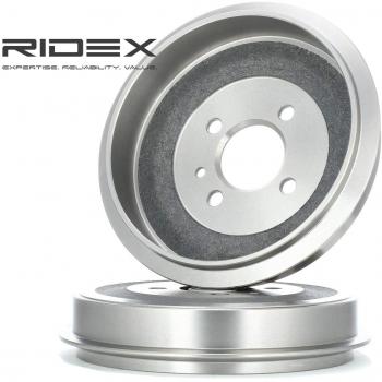 RIDEX 123B0077 Tambor de freno, Set de 2