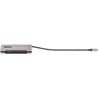 StarTech.com HB31CM1A3CB Hub USB-C de 4 Puertos con 1 Puerto USB-A y 3 Puertos USB Tipo C, USB 3.1 Gen 2 de 10Gbps, Cable Integrado