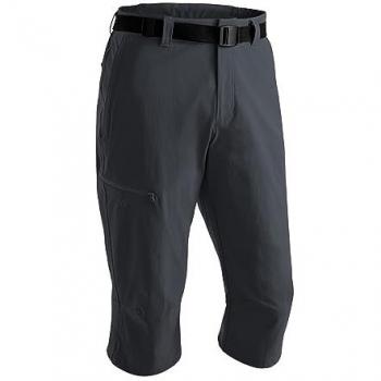 Maier Sports Men's Elastic 3/4 Capri Pants - Black - Size 56