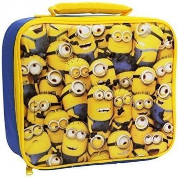 Joy Toy Zak - Bolsa Almuerzo Despicable Me esbirros Gourde y Aluminio