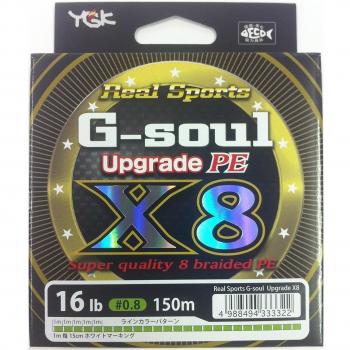 YGK P.E Line G-Soul X8 Upgrade 150m P.E 0.8 , 16lb