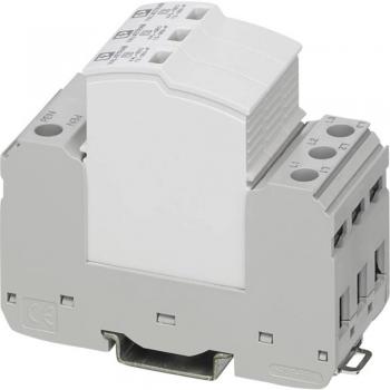 Phoenix Contact VAL-SEC-T2-3C-350-FM Type 2 Surge Protector for Distribution Cabinets, 20 kA, DIN Rail Mount