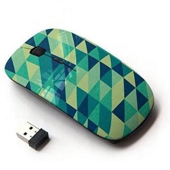 Hypernova J2.4G Ratón móvil portátil inalámbrico Ratones ópticos con receptor USB, 3 botones para po