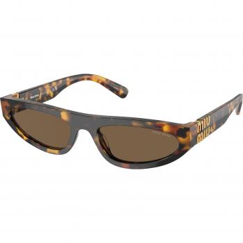 Miu Miu MU07ZS VAU06B Women's Sunglasses Tortoiseshell Size 56 Geometrica Havana