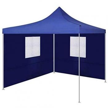 vidaXL Carpa Jardín Plegable 2 Paredes Cenador Pérgola Patio Fiestas Eventos