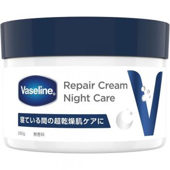 Vaseline Japan Night Repair Body Cream 280g - Intensive Moisturizing Formula