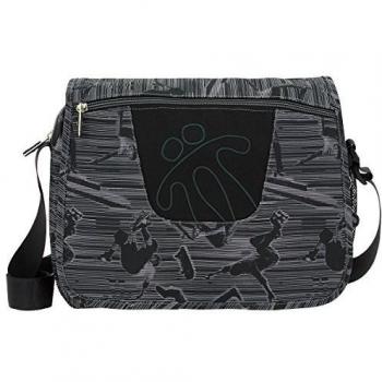 Totto MA07ECO002-1710J-3E6 Messenger Bolsa Escolar, 21 cm, 7.5 litros, Multicolor