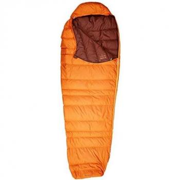 VAUDE Marwees 300 XL DWN Sacos de Dormir, Unisex Adulto, Naranja Madder, Izquierda