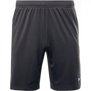 Pantalón corto Reebok Knit para hombre, color negro, talla 2XL, corte regular