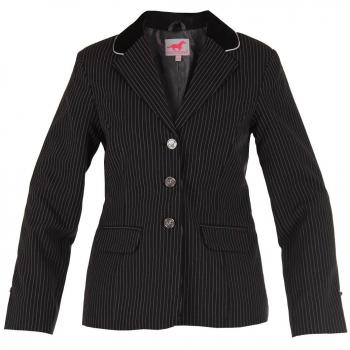 Rojo caballo Ladies competencia chaqueta de equitación Oposiciones mostrar todos los colores, Stripe Black, 36EU/ Size 8 UK