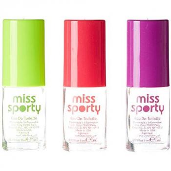 Miss Sporty Gift Set Eau De Toilette Collection (Includes 11ml Pump Up Booster EDT, 11ml Clubbing Proof EDT, and 11ml Crush On You EDT)