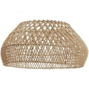 Pantalla de Lámpara DKD Home Decor Ratán (46 x 46 x 23 cm)